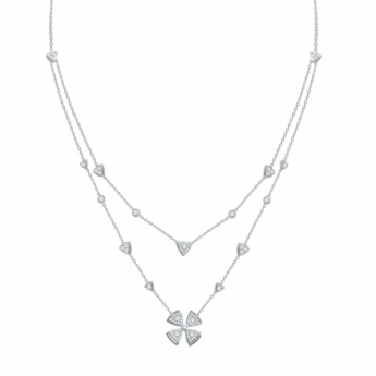 Ananya Alyssa 18kt White Gold Diamond Necklace
