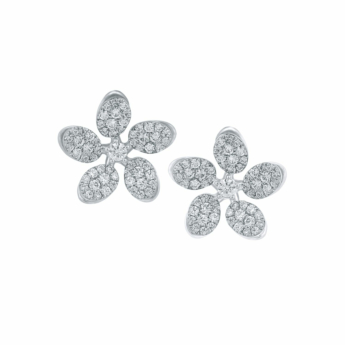 Ananya Alyssa 18kt White Gold Diamond Earrings