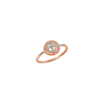 Ananya 18K Rose Gold Diamond Ring