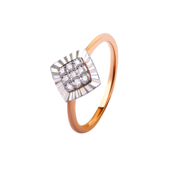 Ananya Diamond Ring in 18K Gold