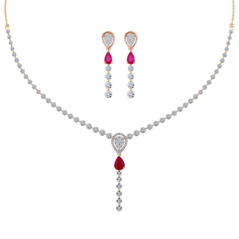 قلادة أنانيا مع أقراط