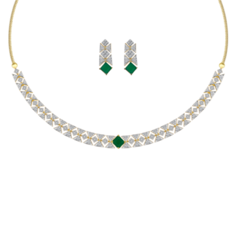Ananya Necklace with Earrings