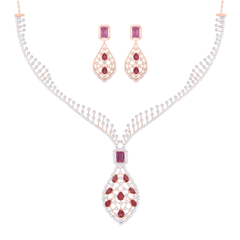 Ananya Necklace with Earrings
