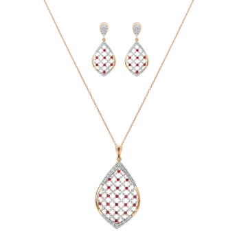 تعليقة أنانيا مع أقراط