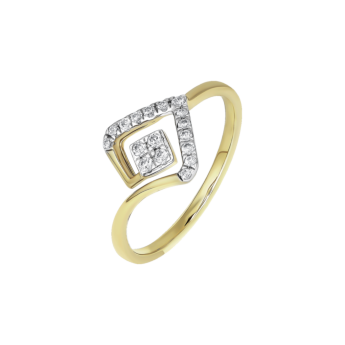 Ananya 18K Gold Diamond Ring