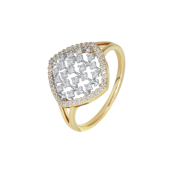 Ananya 18K Gold Diamond Ring