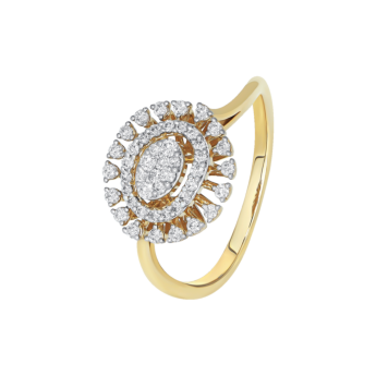 Ananya 18K Gold Diamond Ring