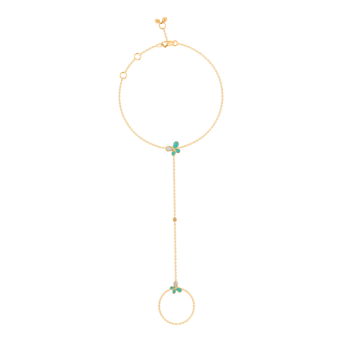 Children's Jewellery Ara Diamond Butterfly Panja Yellow Gold