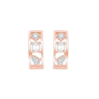 Aerial 18k Rose Gold Earrings