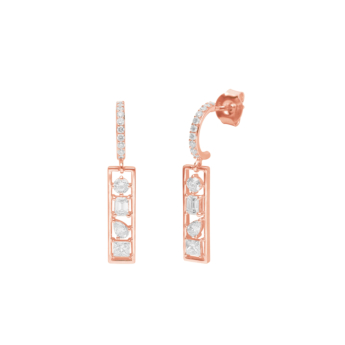 Aerial 18k Rose Gold Earrings