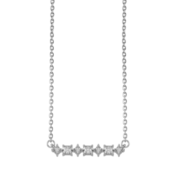 Aerial 18K White Gold Necklace