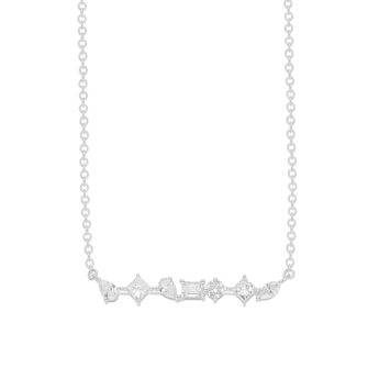 Aerial 18k White Gold Necklace