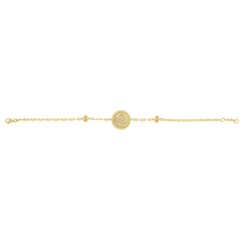 Aseela Malika 18k Yellow Gold Diamond Bracelet