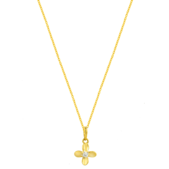 Ara 18K Yellow Gold Necklace