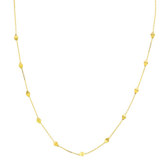 Prisma Rombo 18K Yellow Gold Necklace