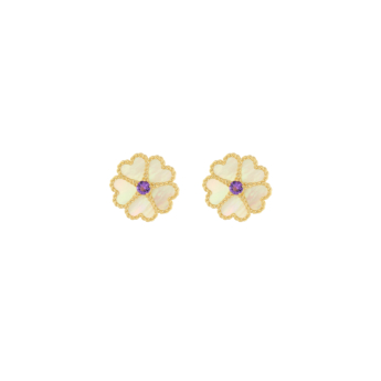 Farfasha Petali del Mare 18k Rose Gold Earrings