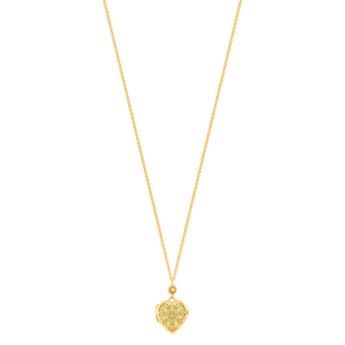 Farfasha Giardino Heart Necklace 18K Yellow Gold 