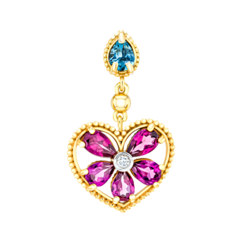 Farfasha Frou Frou Heart Earrings