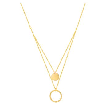 Galeria Perla 18k Yellow Gold Necklace