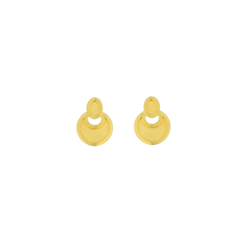 Harmony Bliss 22K Yellow Gold Earrings