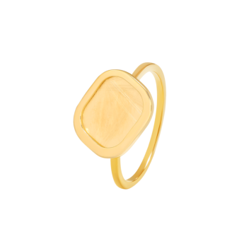 خاتم هارموني من الذهب الأصفر عيار 22 قيراط