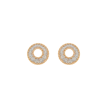 Heart To Heart Albi 18K Rose Gold Earrings