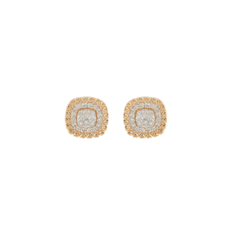 Heart To Heart Albi 18K Rose Gold Earrings