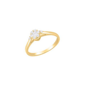 Heart To Heart 18K Yellow Gold Ring