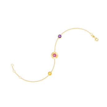 سوار كنزي من الذهب الوردي عيار 18K