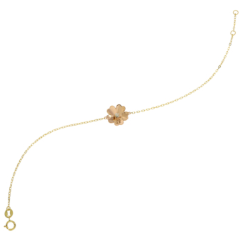 La Nature Canna 18k Gold Bracelet