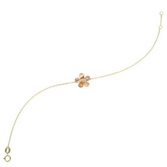 La Nature Canna 18k Gold Bracelet