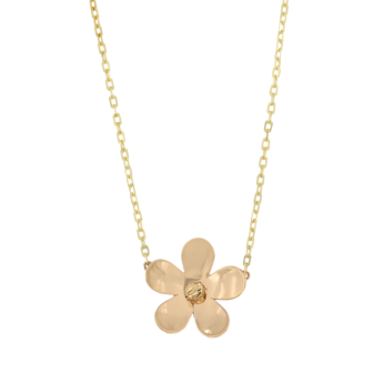 La Nature Canna 18k Gold Necklace