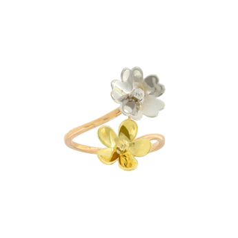 La Nature Canna 18k Gold Ring