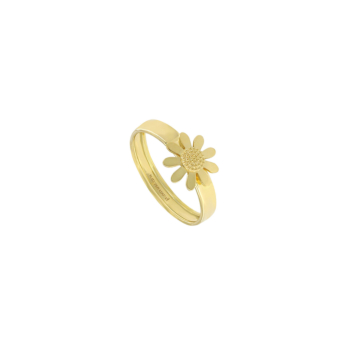 Lanature Daisy 18K Yellow Gold Ring