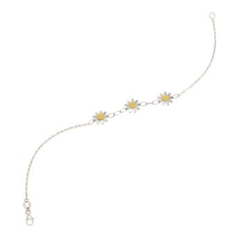 Lanature Daisy 18K Yellowwhite Gold Bracelet