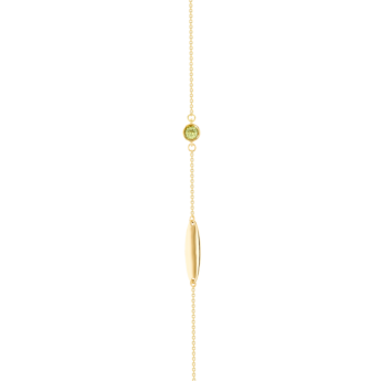 Children's Jewellery Ara Peridot August Birthstone Bracelet                 
