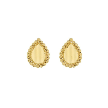 Mirage 21K Yellow Gold Earring