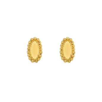 Mirage 21K Yellow Gold Earring
