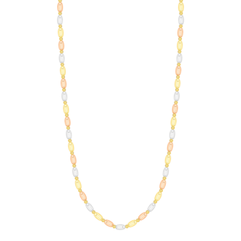 Prisma Oval Necklace in 18K Gold