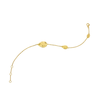 Moda Diamante 18k Yellow Gold Bracelet