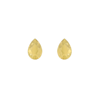 Moda Diamante 18k Yellow Gold Earrings