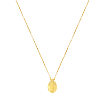 Moda Diamante 18k Yellow Gold Pendant