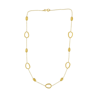 Moda Elegance 18k Yellow Gold Necklace