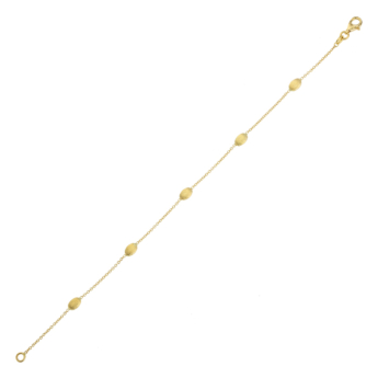 Moda Elegance 18k Yellow Gold Bracelet
