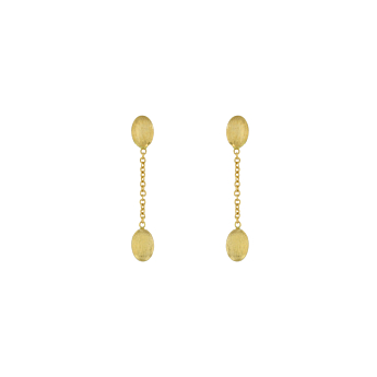 Moda Elegance 18k Yellow Gold Earrings