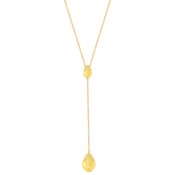 Moda Diamante 18k Yellow Gold Necklace