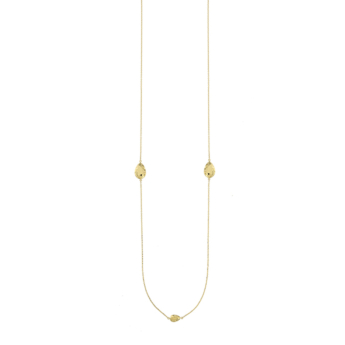 Moda Diamante 18k Yellow Gold Necklace