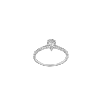 OneSixEight Drops 18K White Gold Ring