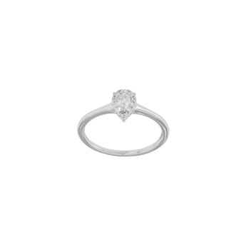 OneSixEight Drops 18K White Gold Ring