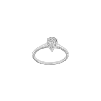 OneSixEight Drops 18K White Gold Ring